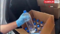 Samsun'da Şüpheli Araçta 320 Litre Etil Alkol Ele Geçirildi