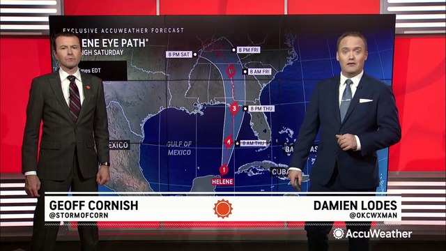 Nursing homes evacuated as Hurricane Helene bears down on the Florida Panhandle