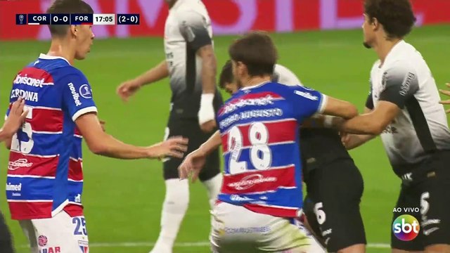 Copa Sul-Américana 2024 Corinthians x Fortaleza (1/4 finais) com Cléber Machado (SBT) 1º tempo