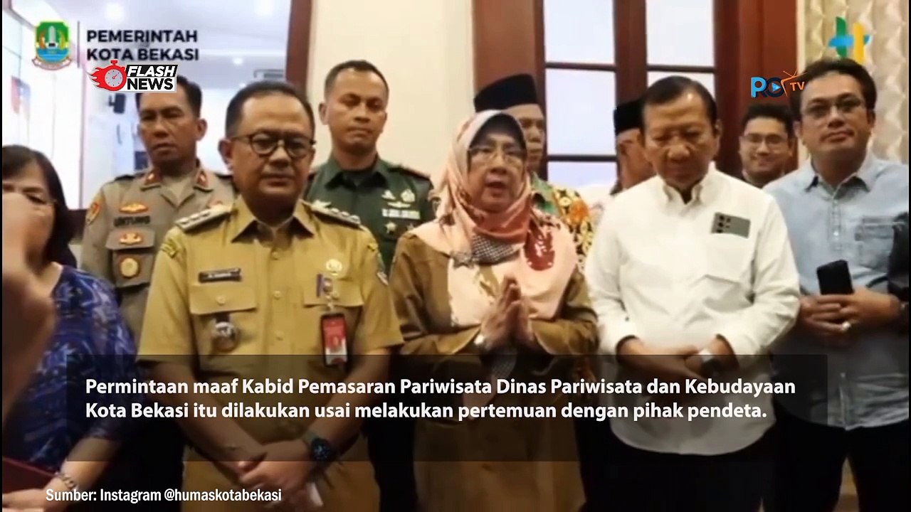 ASN PEMKOT BEKASI YANG VIRAL LARANG TETANGGANYA BERIBADAH AKHIRNYA MINTA MAAF BAPAK