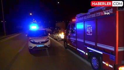 Adıyaman'da Takla Atan Otomobil 50 Metre Sürüklendi: 1 Yaralı