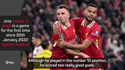 Slot hails Jota and Gakpo displays in 5-1 rout of West Ham