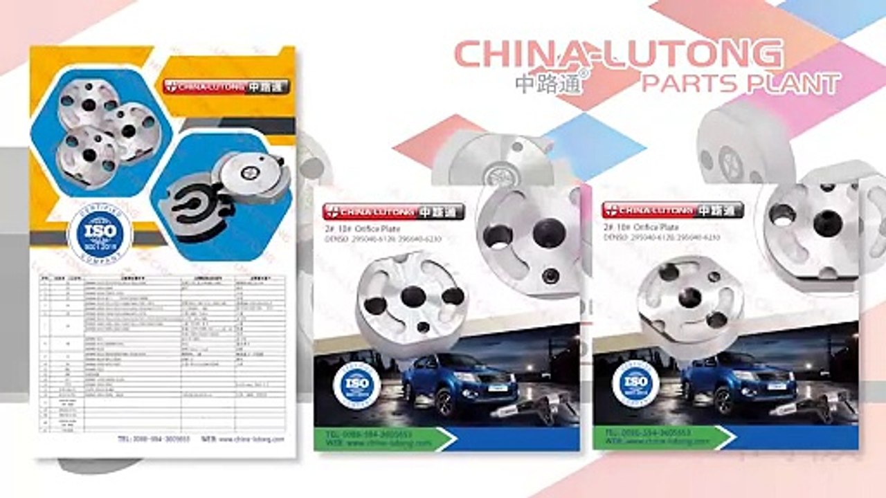 Injector Control Valve Plate 12# supplier