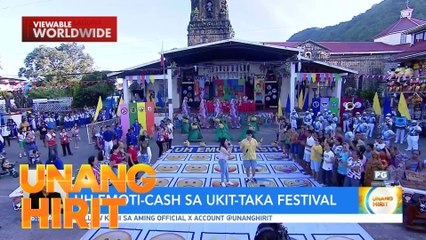 UH EMOTICASH sa Ukit-Taka Festival! | Unang Hirit