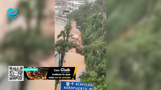 Tormenta tropical John retoma su avance a las costas de Guerrero