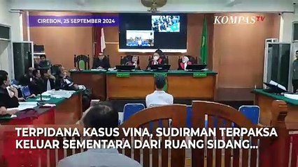 Momen Sudirman Keluar Sidang PK Kasus Vina, Ngeluh Sakit di Bekas Luka Tembak