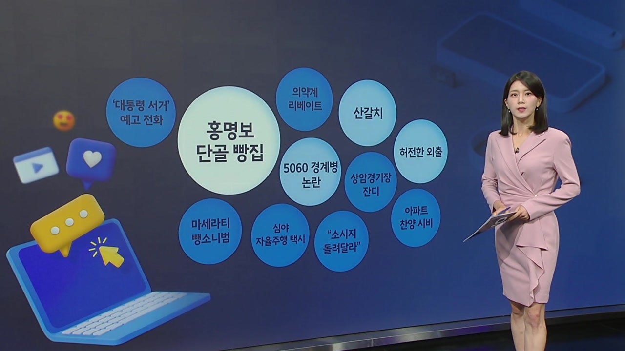 홍명보 단골빵집 / 5060 경계병 논란 / 산갈치 / 허전한 외출 [앵커리포트] /...