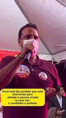 Leozinho desafia Flaviano para debate político em Santo Amaro