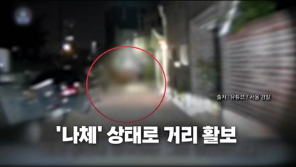 서울 한 골목길서 '나체'로 거리 활보...옷은 없고 우산만 챙겨 [앵커리포트] / YTN