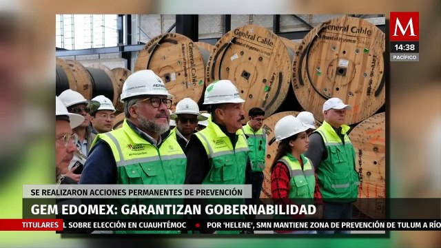 GEM garantiza gobernabilidad en primer año de gobierno de Delfina Gómez
