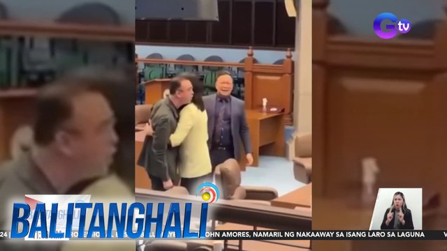 Sen. Cayetano at Sen. Zubiri, nagsigawan kaugnay sa resolusyon ukol sa bagong congressional districts ng EMBO barangays | Balitanghali