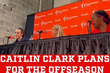 Caitlin Clark shares her plans for the offseason after being eliminated