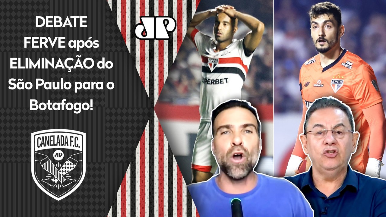 "ISSO FOI UM ABSURDO TOTAL, gente! Pra mim..." ELIMINAÇÃO do São Paulo pro Botafogo GERA DEBATE!