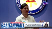 VP Sara Duterte, naninindigang hindi siya aalis sa puwesto | Balitanghali