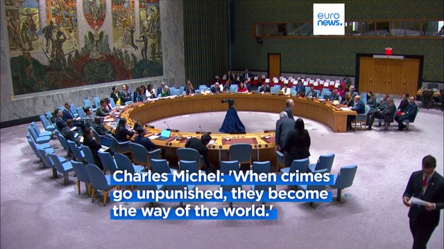 European Council president Charles Michel calls for Security Council reform