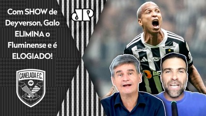 "O DEYVERSON MERECE MUITO! E EU SEI que VAI DAR POLÊMICA, mas..." Atlético-MG ELIMINA o Fluminense!
