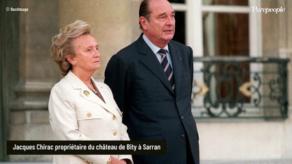 Jacques Chirac propriétaire du château de Bity à Sarran, un refuge pour Bernadette laissé à l'abandon