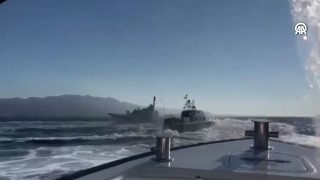 Türk balıkçı teknesini taciz eden Yunanistan Sahil Güvenlik unsuru bölged