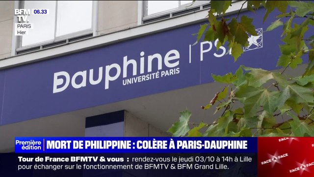 Mort de Philippine: à l'université Paris-Dauphine, après l'émotion, la colère et l'incompréhension des étudiants