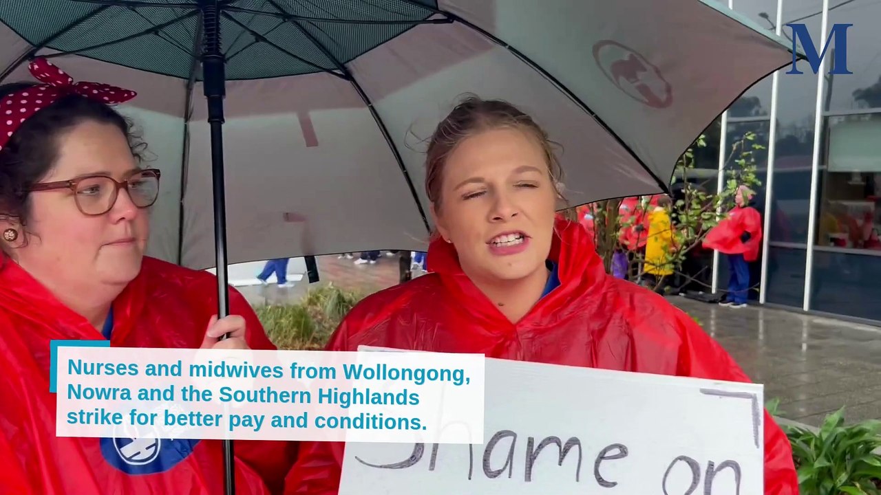 Nurses and midwives rally in Wollongong | September 26, 2024 | Illawarra Mercury