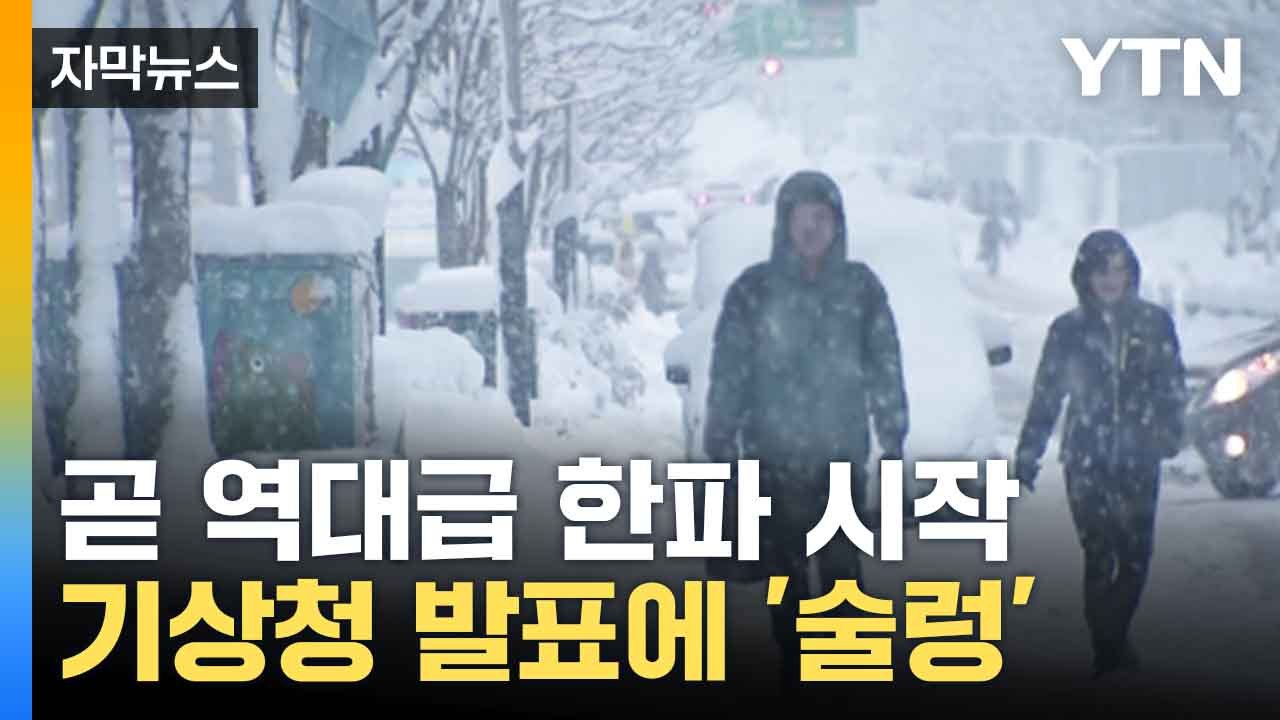 [자막뉴스] '역대급 한파' 예고한 기상청..."강추위 중무장해야" / YTN