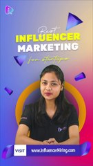 Affordable Influencer Marketing for New Startups!