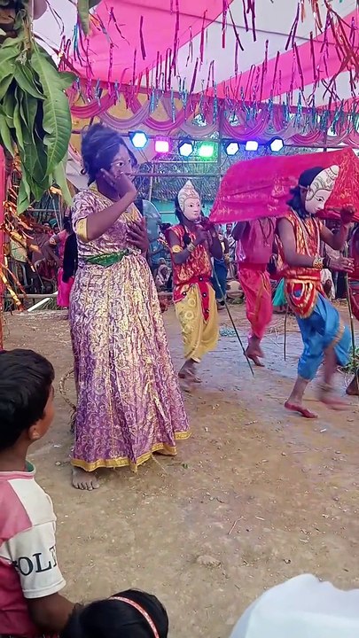 Chau dance program Tantnagar
