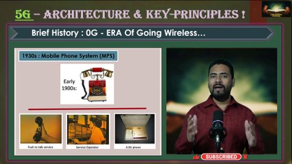 Session 02/01 : 5G Architecture & Key Principles | Complete 5G Network | Course Overview and History