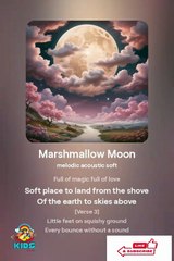 Marshmallow Moon Poem for kids KIDS SCHOOL