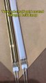 11*23mm 1150mm 415v 6000w Half Gold Coated Twin Tube Halogen Infrared Heating Lamp