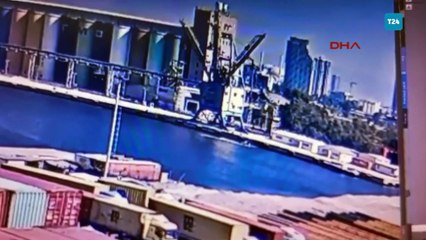 Otomobiliyle denize uçan mühendis yaşamını yitirdi; o anlar kamerada!