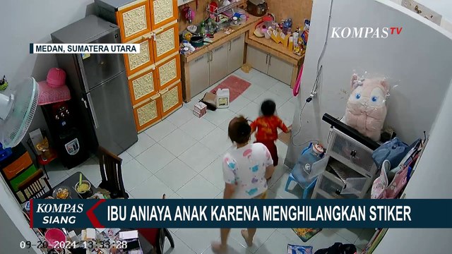 Hilangkan Stiker dari Sekolah, 2 Anak Kakak Beradik di Medan Dianiaya Ibu Kandung