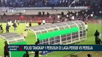 Satu Suporter Persib Bandung Diduga Perusuh Ditangkap Polisi, Ketua Umum Viking Minta Maaf ke Korban