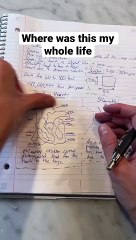 Transparent Sticky Notes - Work-School HACK  #shorts #products #amazon #home