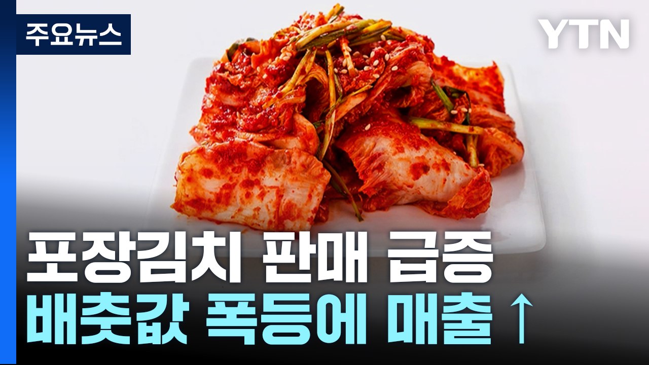 "차라리 포장 김치?"...배춧값 폭등에 판매 급증 / YTN
