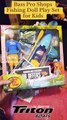 Bass Pro Shops Fishing Doll Play Set for Kids