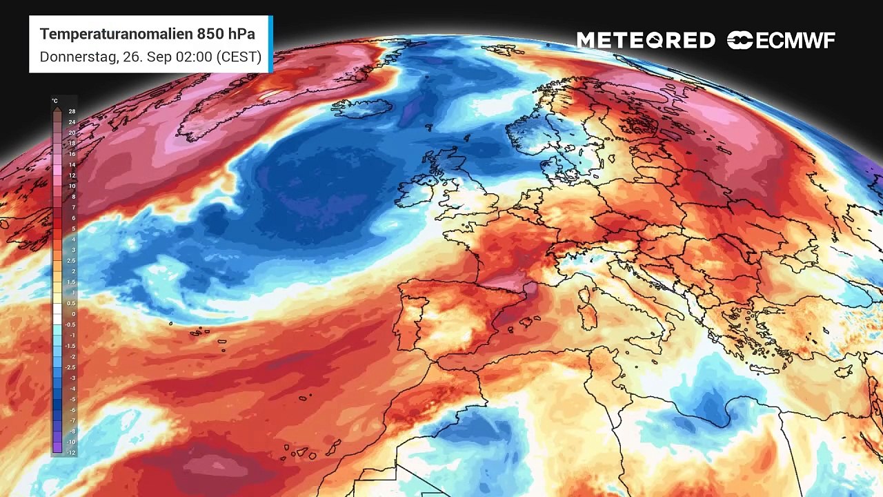 Sturm, Regen und kalte Luftmassen fluten Europa und Deutschland