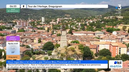 26/09/2024 - ICI Matin France Bleu Provence en vidéo