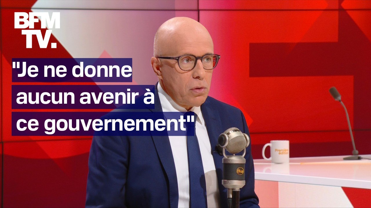 "Ce gouvernement n'est pas de droite, c'est un alibi": l'interview en intégralité d'Éric Ciotti