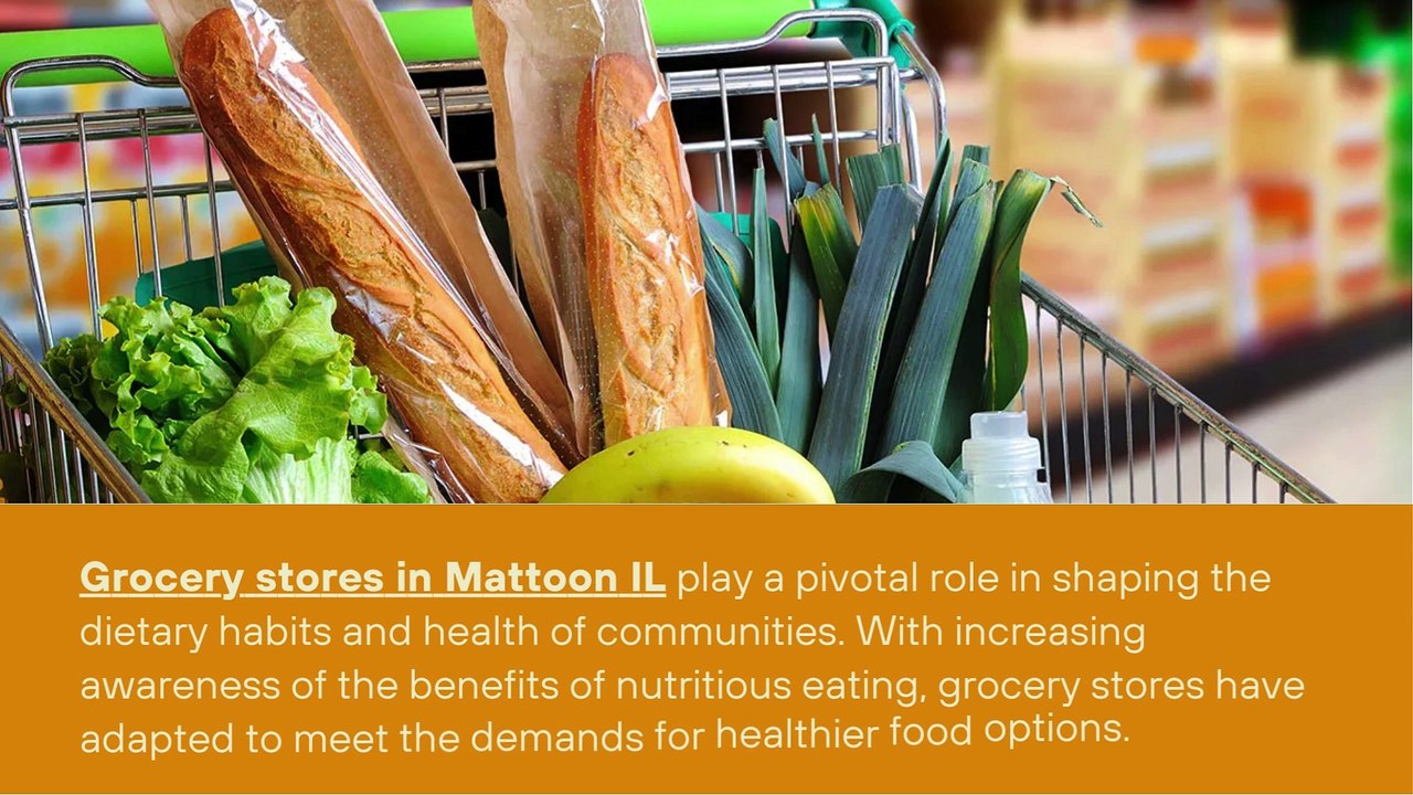 The Role of Grocery Stores in Providing Healthy Food