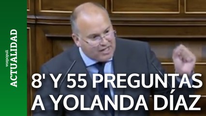 8' de repaso de Tellado a Yolanda y 55 preguntas sin responder