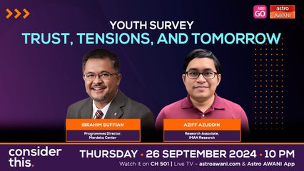Consider This: Youth Survey (Part 2) - Trust, Tensions, And Tomorrow