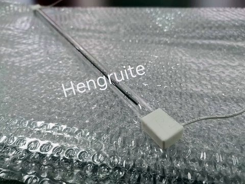 355mm 400v 2500w White Coating Shortwave Ir Heat Lamps For Pet Blowing Machines