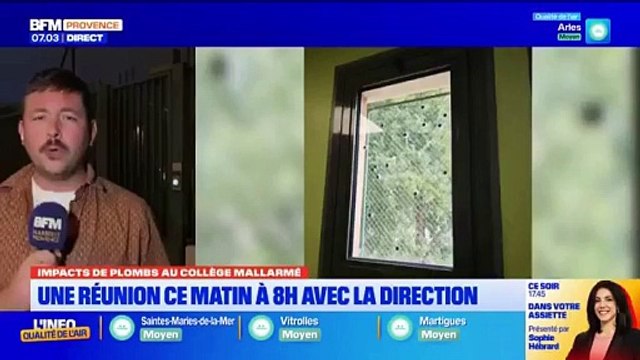 La nouvelle ministre de l’Education nationale Anne Genetet tient ce matin une réunion sur la sécurisation des établissements scolaires , après la découverte d’impacts de plombs sur les vitres d’un collège marseillais