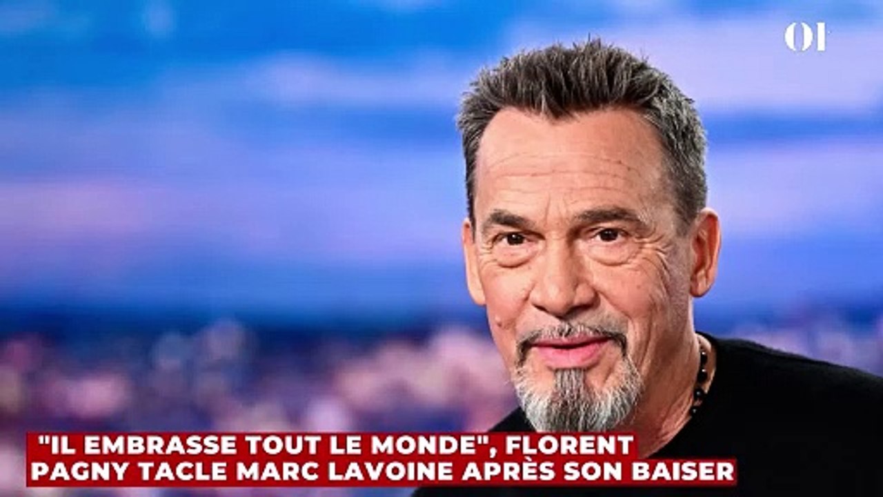 "Il embrasse tout le monde", Florent Pagny tacle Marc Lavoine après son baiser avec Adriana Karembeu