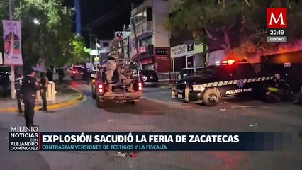 Investigación en Zacatecas tras explosión en la Feria Nacional
