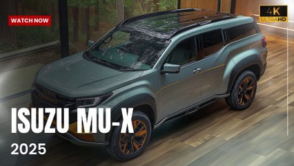 2025 Isuzu MU-X: Best SUV in the World! Unlock Exclusive Features Before You Buy!