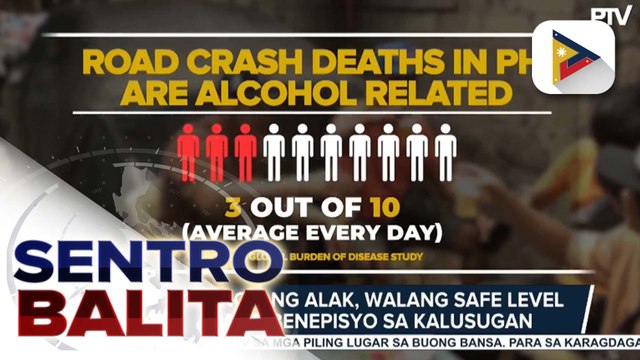 Setyembre, isinusulong na gawing ‘Alcohol Harms Awareness’ month; DOH, nagpaalala sa masamang epekto ng alak