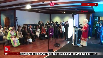 Emine Erdoğan New York’ta Gönül Elçileri Projesi hakkında konuştu