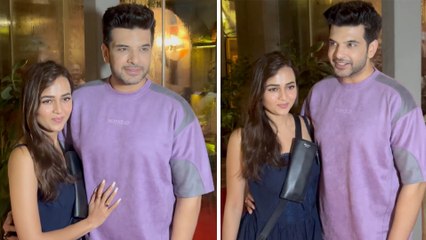 CUTE COUPLE: Karan Kundra & Tejasswi Prakash Get Snapped At Bandra Post Dinner Date